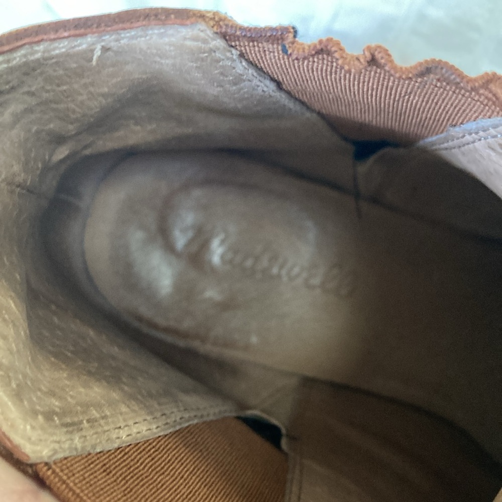 Madewell Carina Brown Leather Ankle Boot - Picture 9 of 12